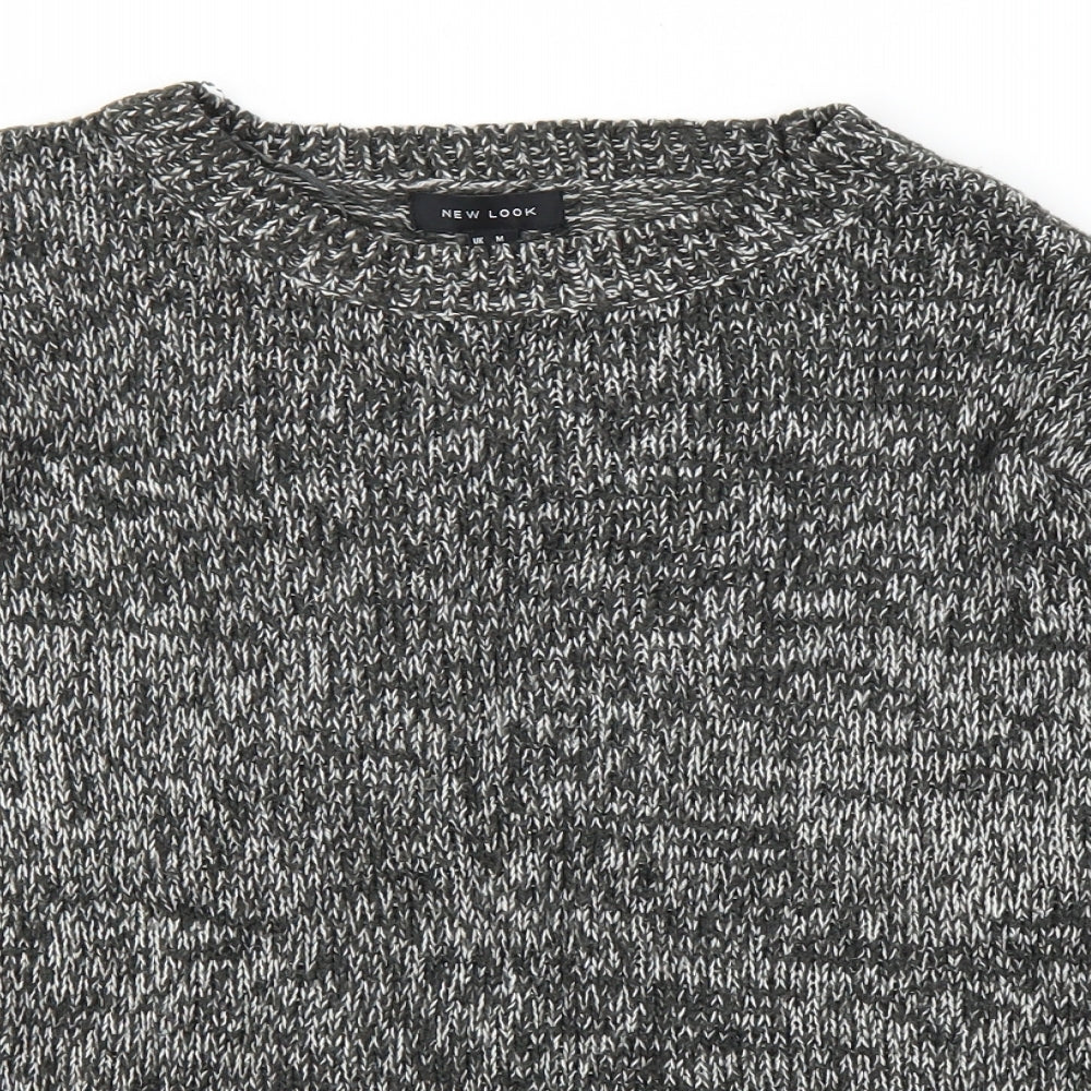 New Look Mens Grey   Pullover Jumper Size M