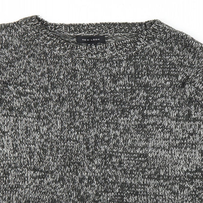 New Look Mens Grey   Pullover Jumper Size M