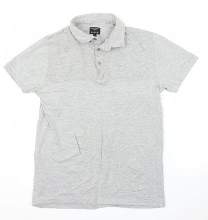 Easy Mens Grey    Polo Size M