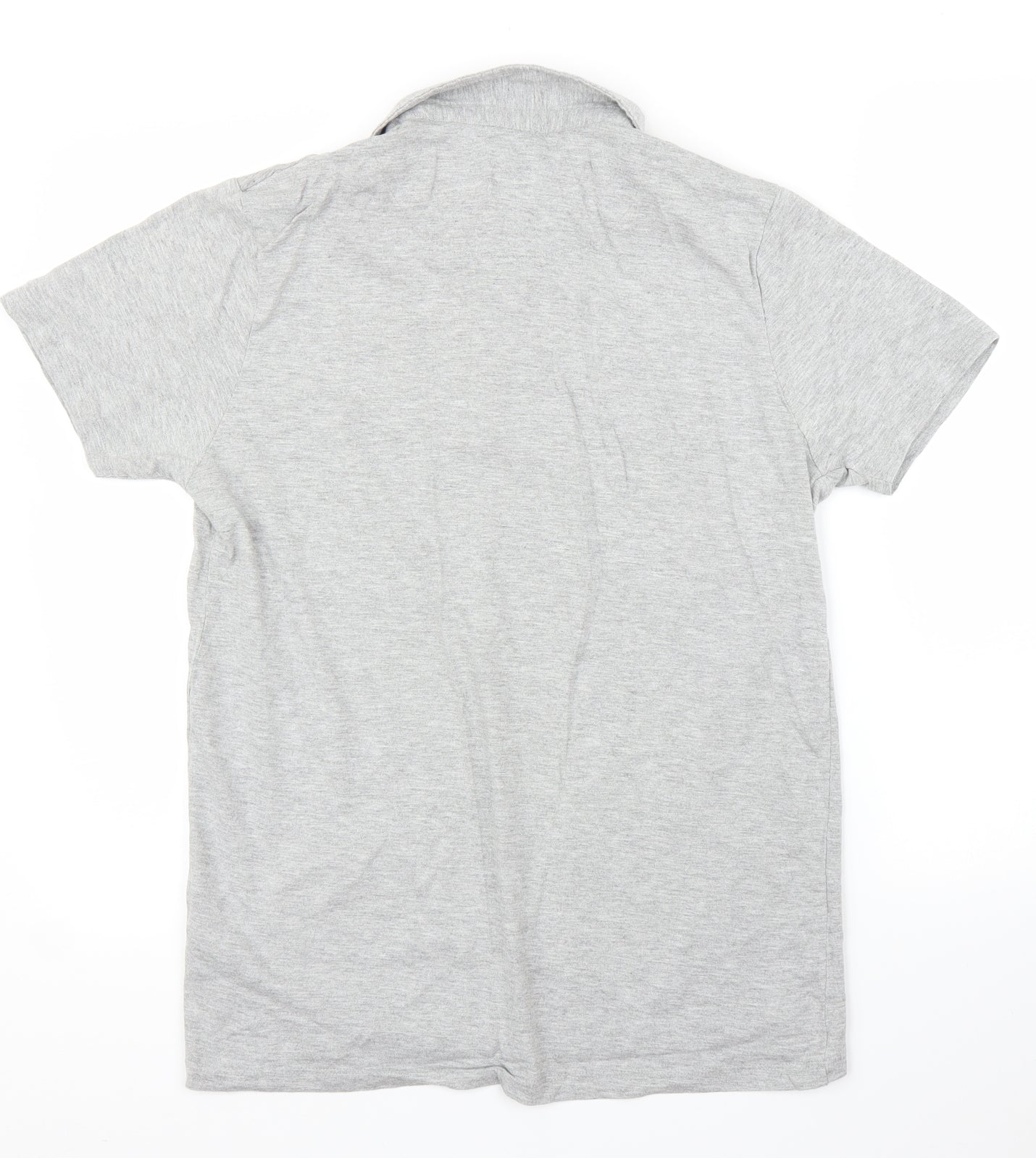 Easy Mens Grey    Polo Size M