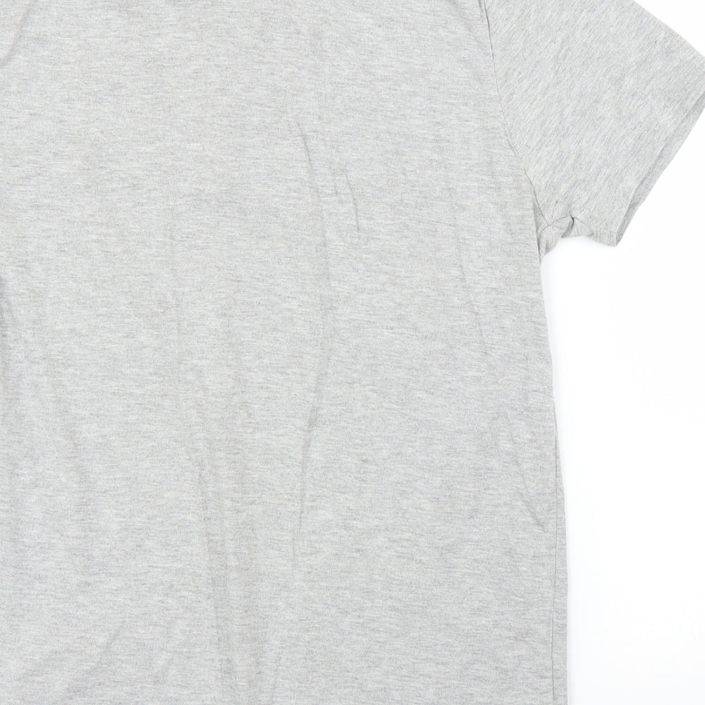 Easy Mens Grey    Polo Size M