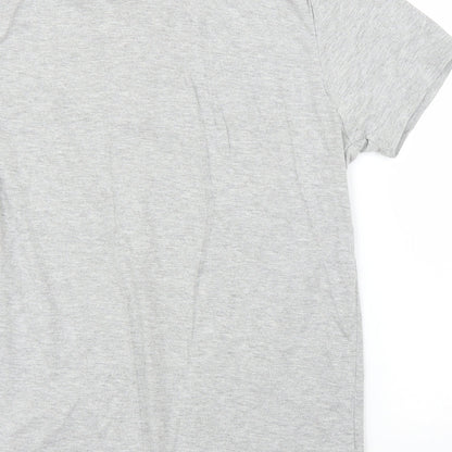 Easy Mens Grey    Polo Size M