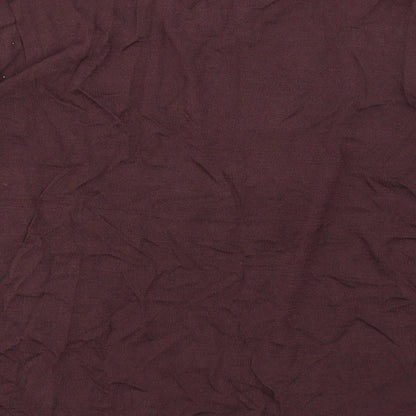 Womens UK Size L Saint Tropez Brown Basic Blouse