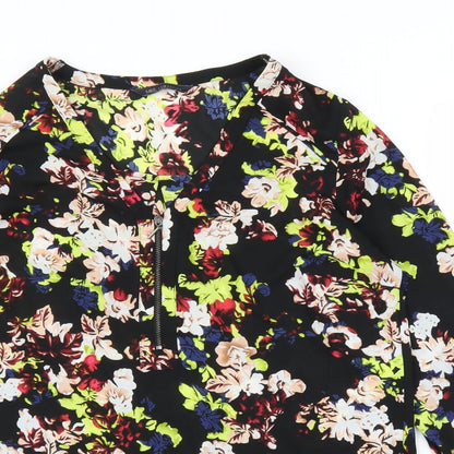 Womens UK Size 12 M&S Black Basic Blouse