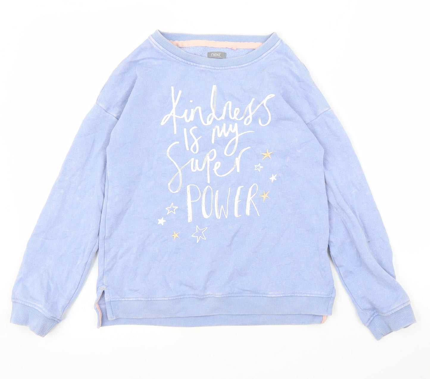 NEXT Girls Blue   Pullover Jumper Size 11 Years