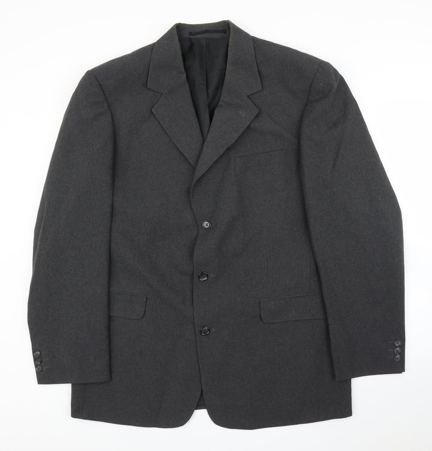 Mens UK Size 46 Canda Regular Grey Suit Jacket
