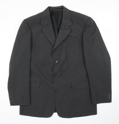 Mens UK Size 46 Canda Regular Grey Suit Jacket