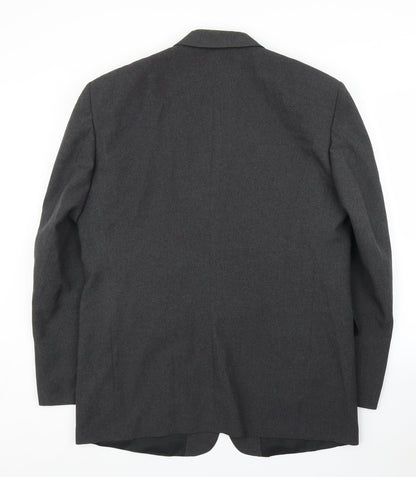 Mens UK Size 46 Canda Regular Grey Suit Jacket