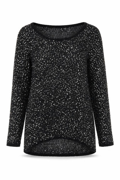 Womens UK Size 10 Izabel Black Pullover Jumper