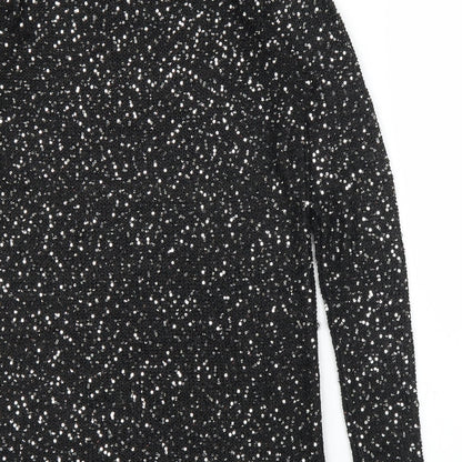 Izabel Womens Black   Pullover Jumper Size 10