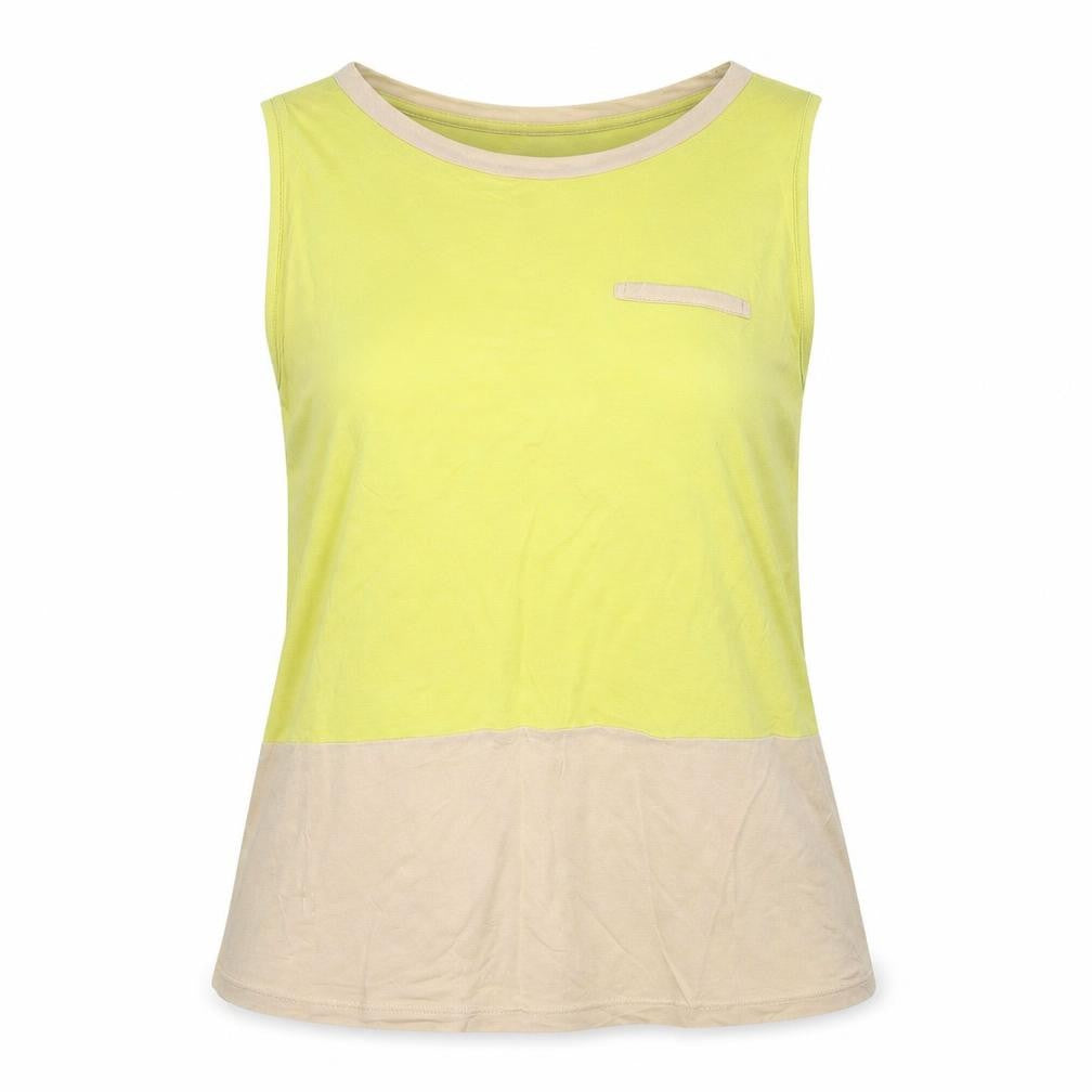 Womens UK Size 14 NEXT Yellow Basic Blouse