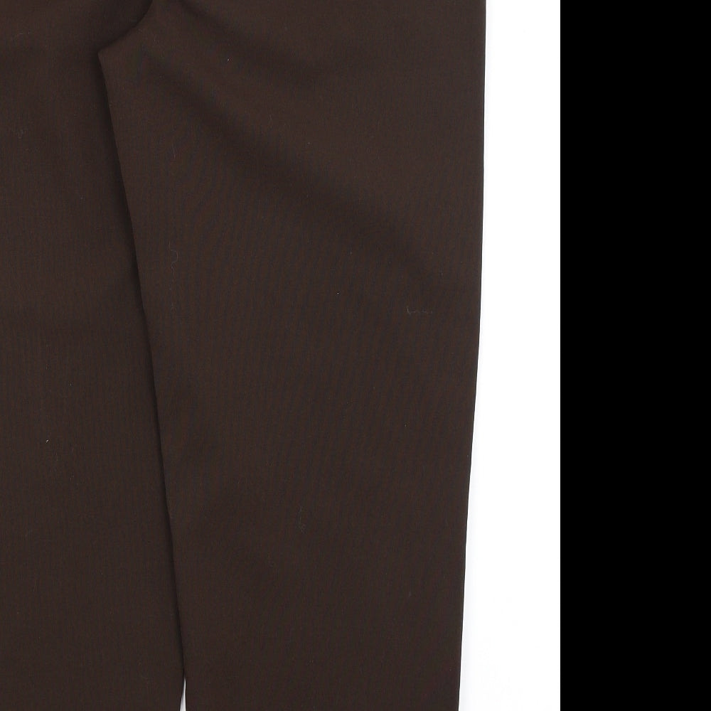 BM Womens Brown   Trousers  Size 16 L26 in