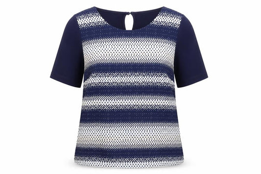 Womens UK Size 8 Autograph Blue Basic Blouse