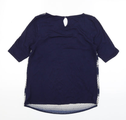 Autograph Womens Blue   Basic Blouse Size 8