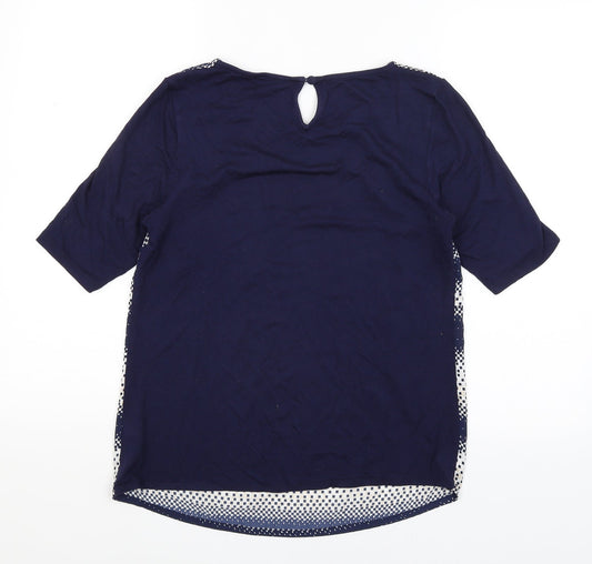 Autograph Womens Blue   Basic Blouse Size 8
