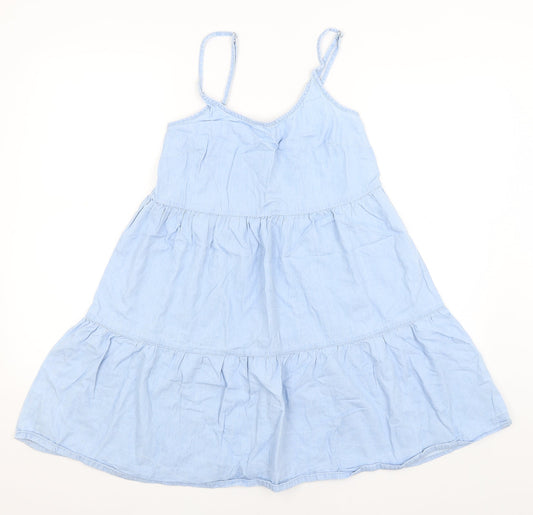 Denim Co Womens Blue   A-Line  Size 4