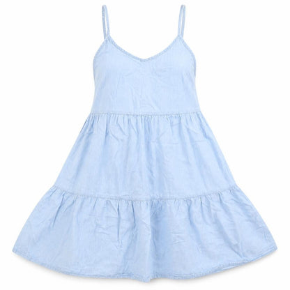 Denim Co Womens Blue   A-Line  Size 4