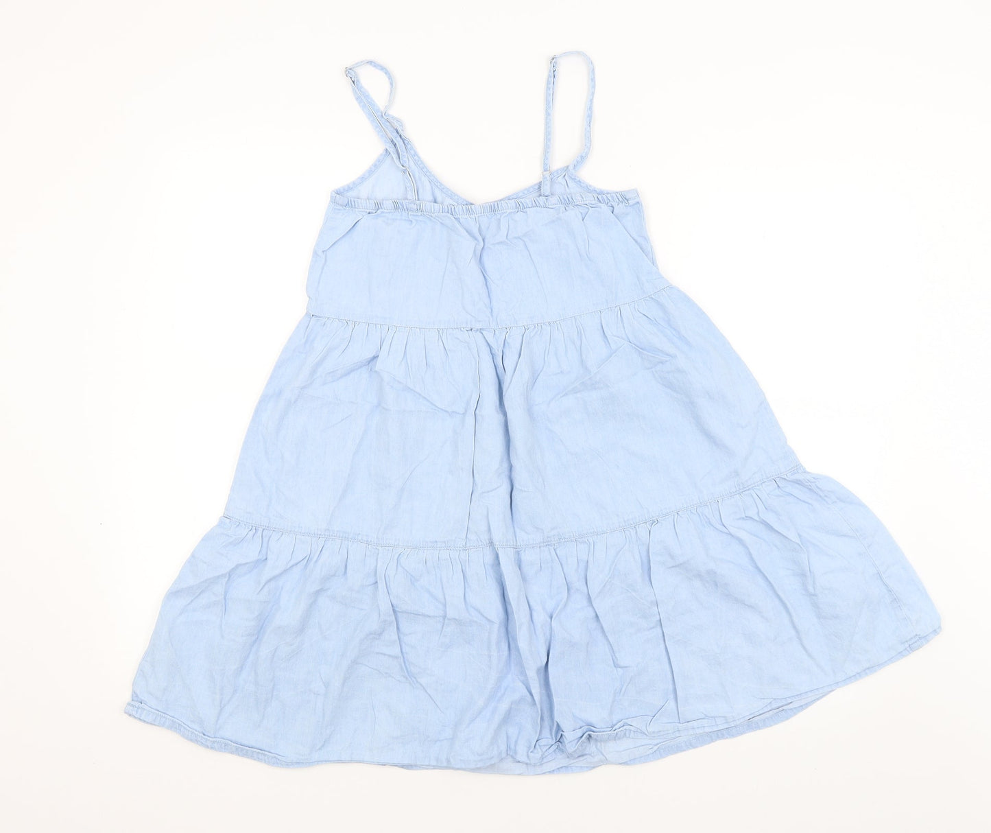 Denim Co Womens Blue   A-Line  Size 4