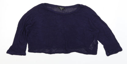 New Look Girls Blue   Cropped T-Shirt Size 12-13 Years