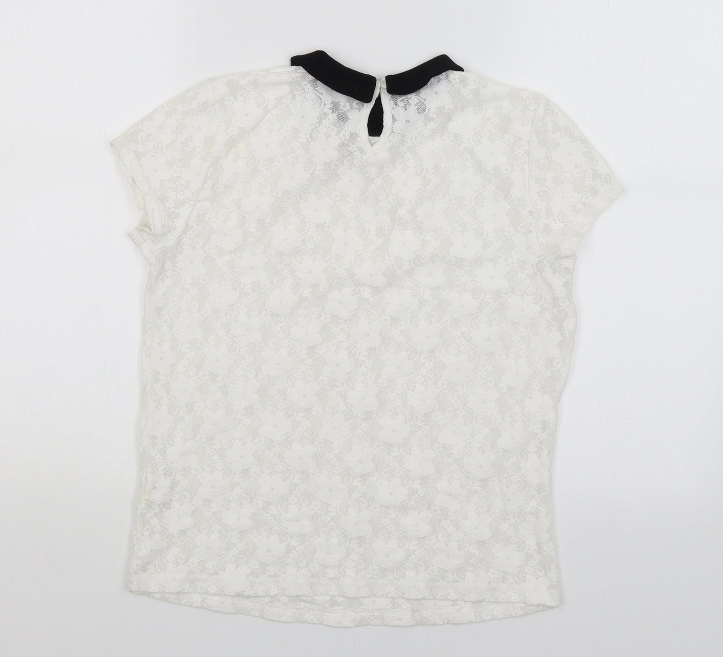 Atmosphere Womens White   Basic T-Shirt Size 8