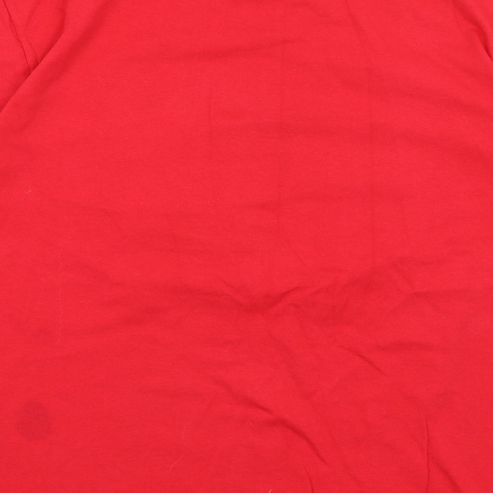 MC CC Sportswear Mens Red    T-Shirt Size M  - Love My Country