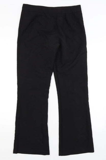 George Womens Black   Dress Pants Trousers Size 10 L29 in