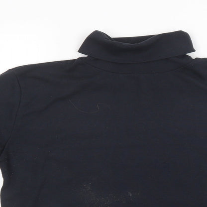 Emreco Womens Blue  Knit Pullover Sweatshirt Size 14