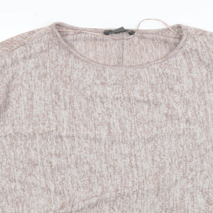 Primark Womens Brown  Knit Pullover Sweatshirt Size XS