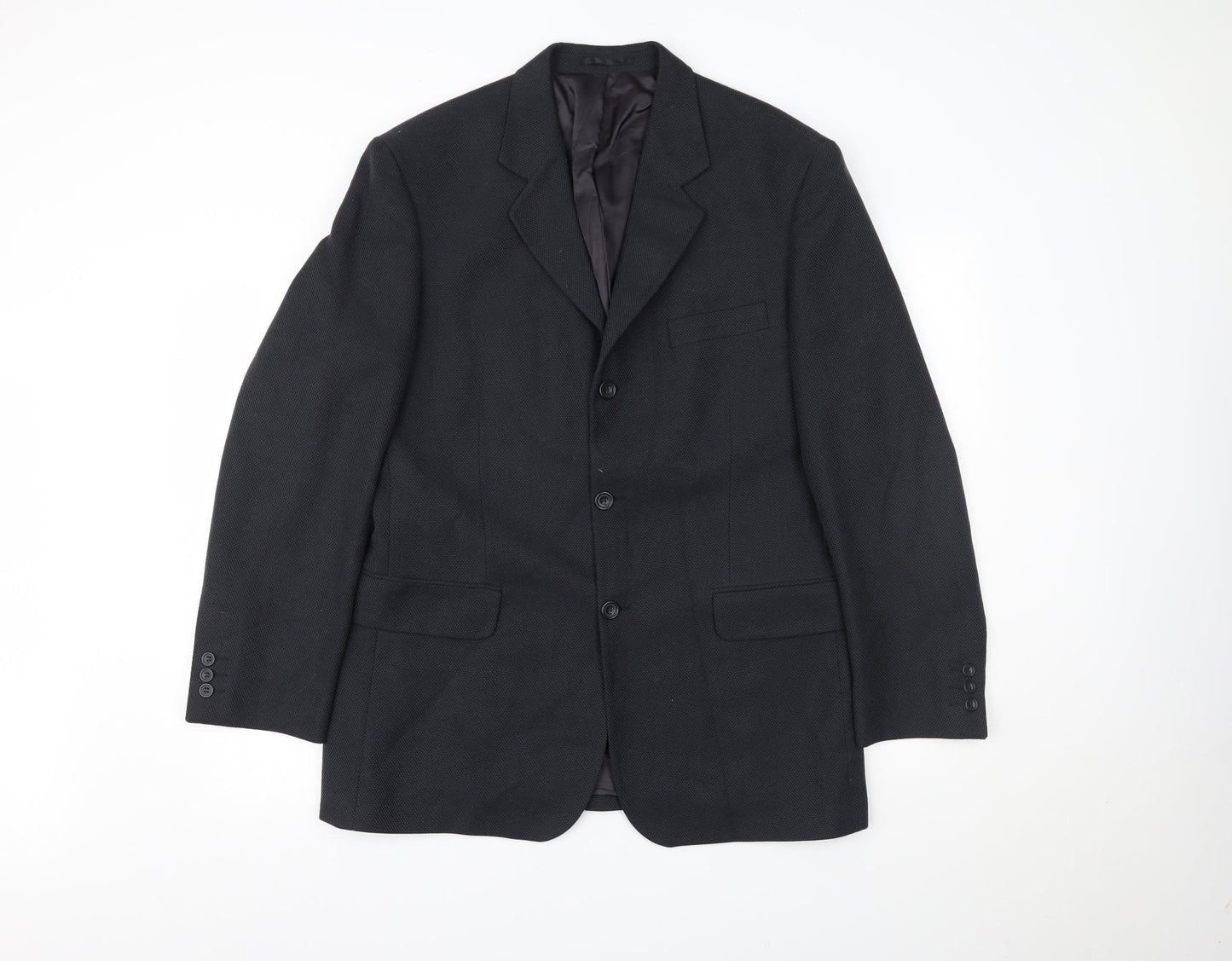 Mens UK Size  Principles Regular Blue Suit 3 Piece