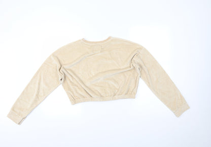 George Girls Beige   Top Pyjama Top Size 13-14 Years  - CHRISTMAS
