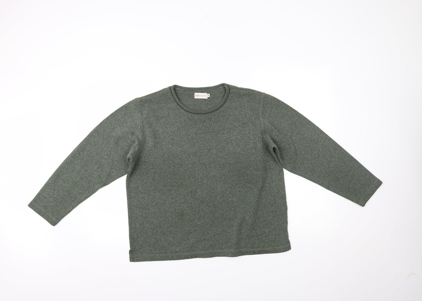 Womens UK Size M Bonmarché Green Pullover Jumper
