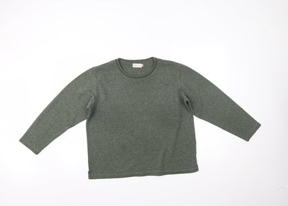 Womens UK Size M Bonmarché Green Pullover Jumper