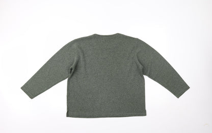 Womens UK Size M Bonmarché Green Pullover Jumper