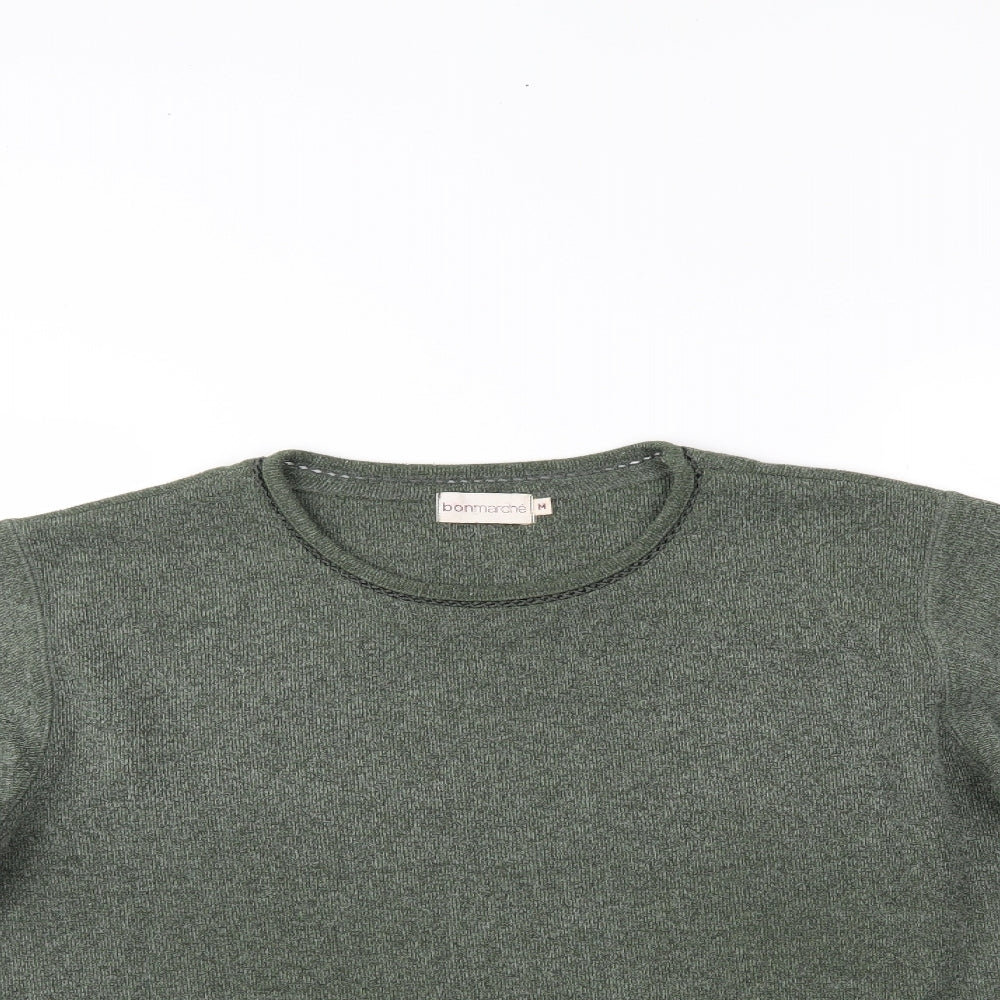 Womens UK Size M Bonmarché Green Pullover Jumper