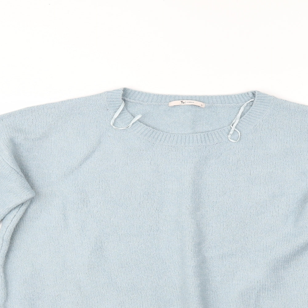 TU Womens Blue   Pullover Jumper Size 10