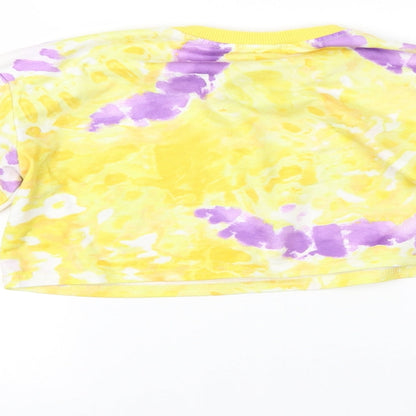 SheIn Girls Multicoloured   Cropped Blouse Size 10 Years