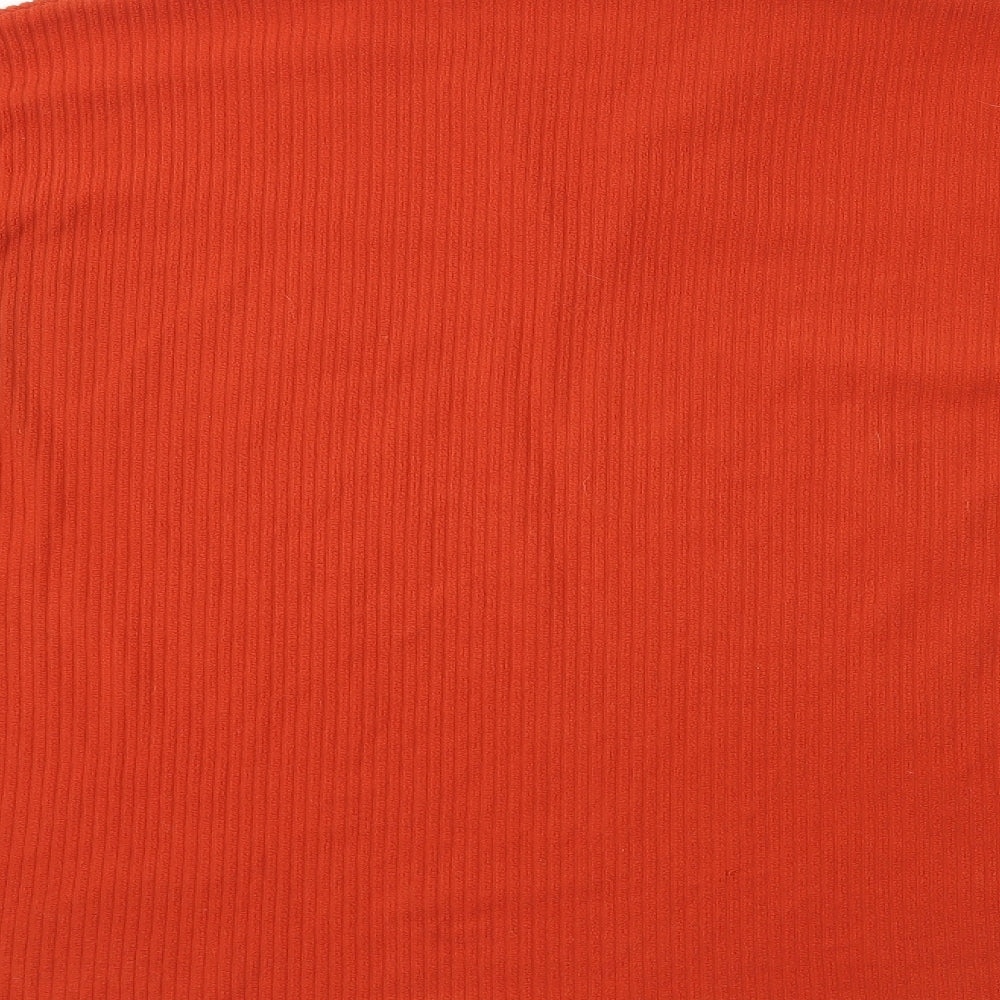 Womens UK Size 20 essence Orange Pullover Jumper