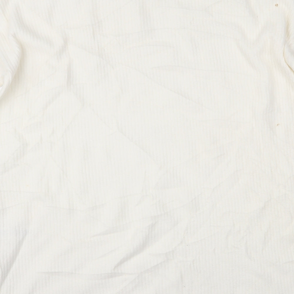 F&F Womens White   Pullover Jumper Size 14