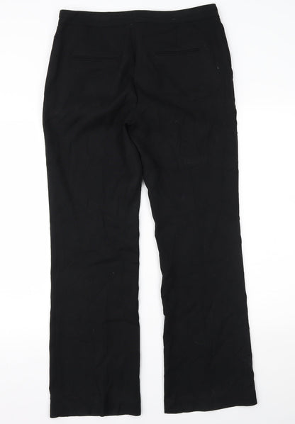 Womens UK Size 12 NEXT Regular Fit  Black Trousers