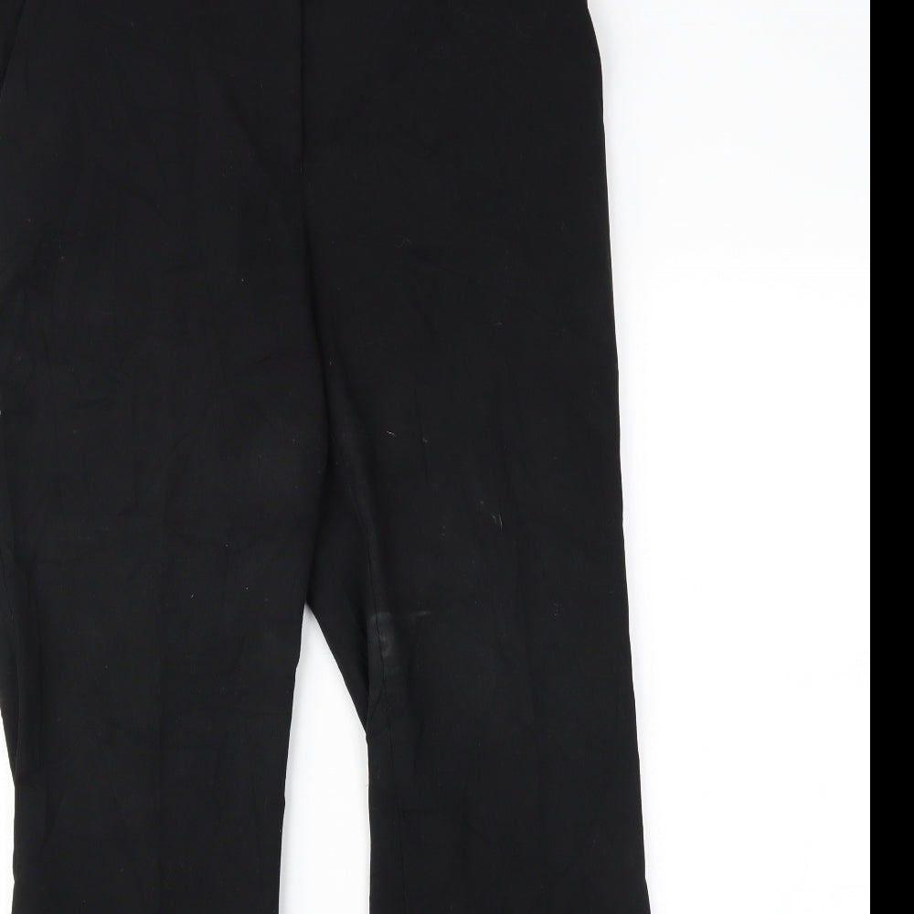 Womens UK Size 12 NEXT Regular Fit  Black Trousers