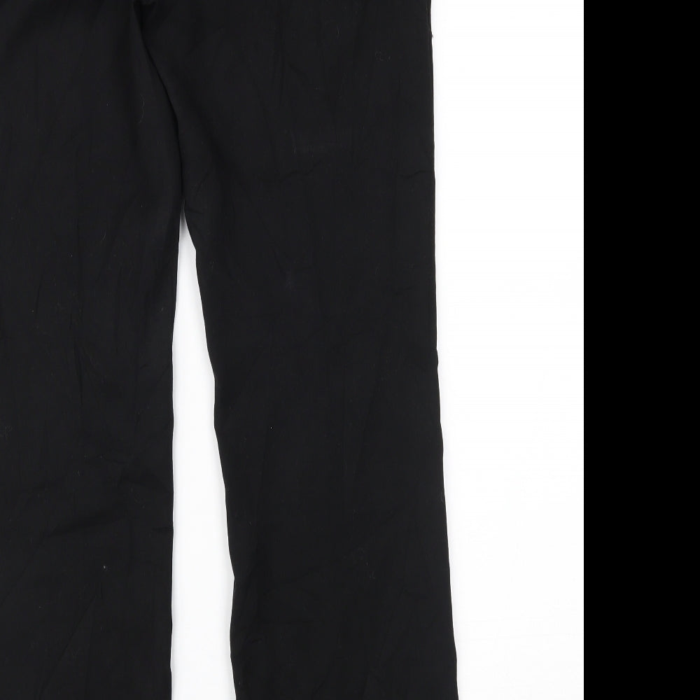 Womens UK Size 12 NEXT Regular Fit  Black Trousers