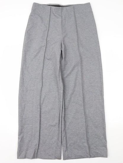 Womens UK Size 12 Marks and Spencer Regular Fit  Grey Trousers