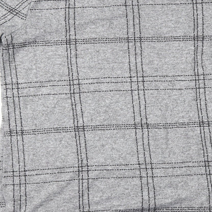 Nutmeg Womens Grey   Basic Blouse Size 10