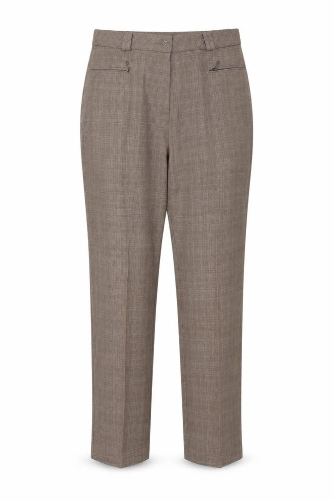 Womens UK Size 14 Marks and Spencer Regular Fit  Brown Trousers