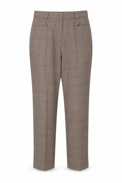 Womens UK Size 14 Marks and Spencer Regular Fit  Brown Trousers
