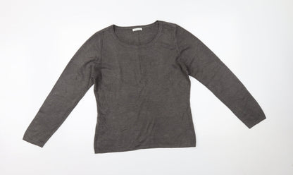 Womens UK Size 14 Matalan Grey Pullover Jumper