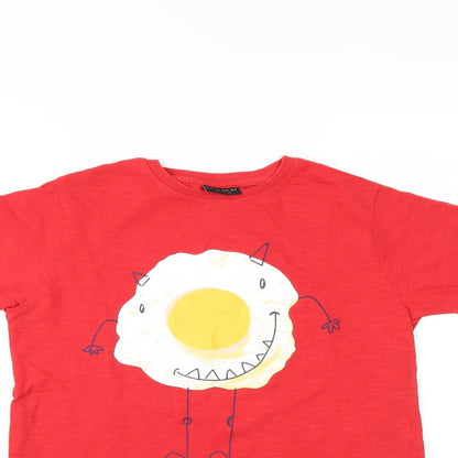 NEXT Boys Red   Pullover Polo Size 9 Years