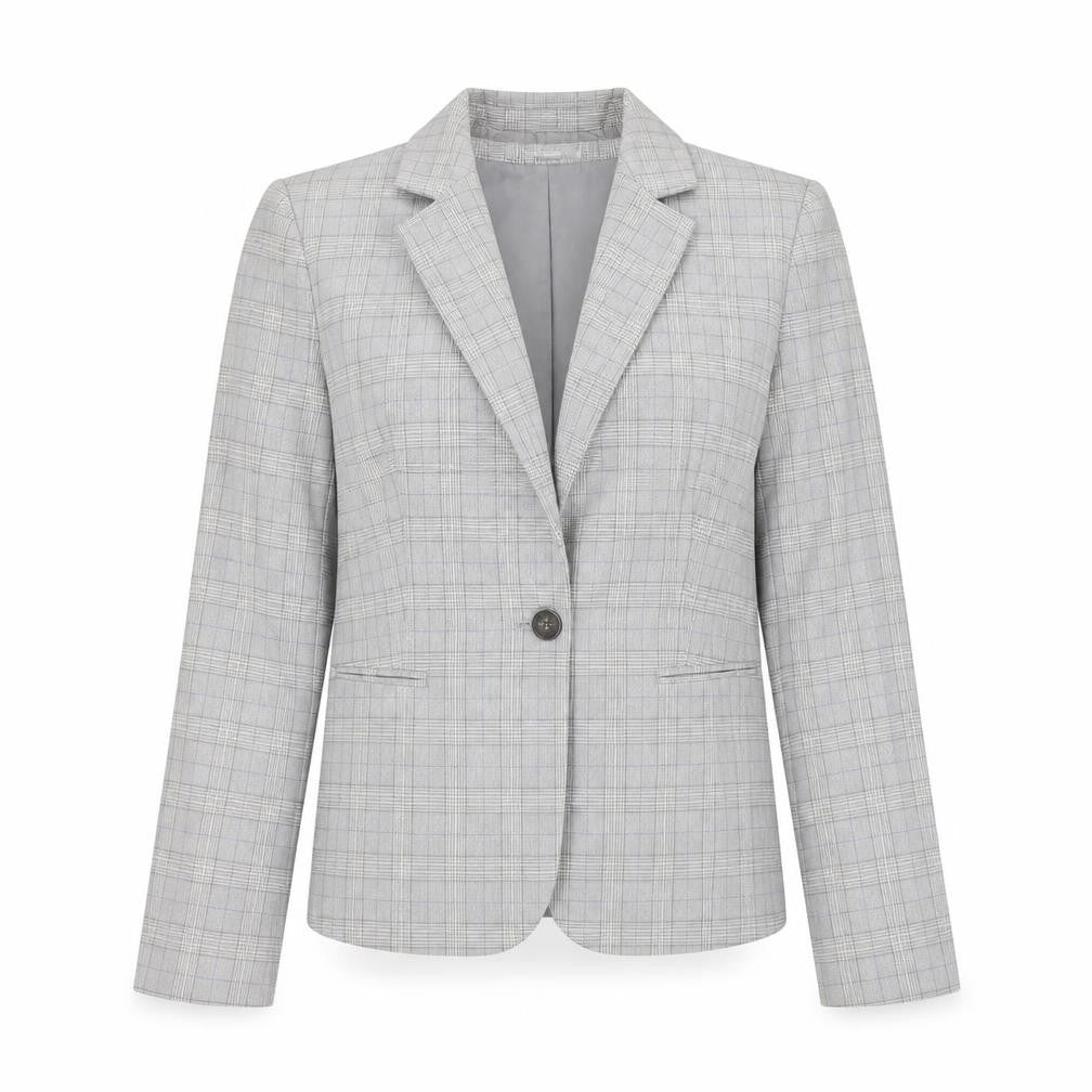 Womens UK Size 6 Zara Regular Grey Suit Jacket