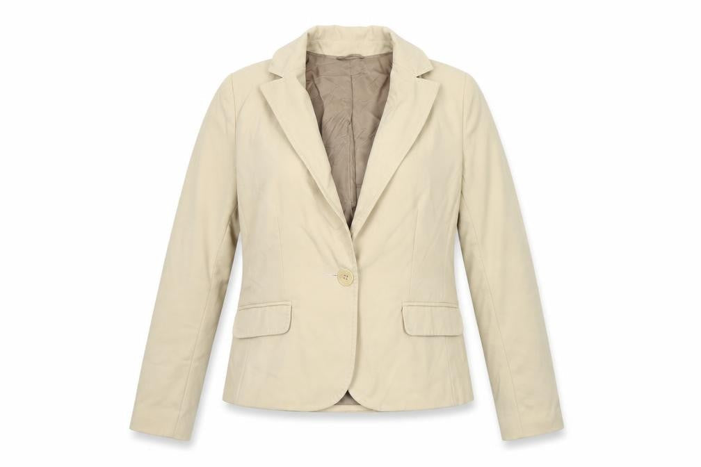 Womens UK Size 12 Oasis Regular Beige Blazer