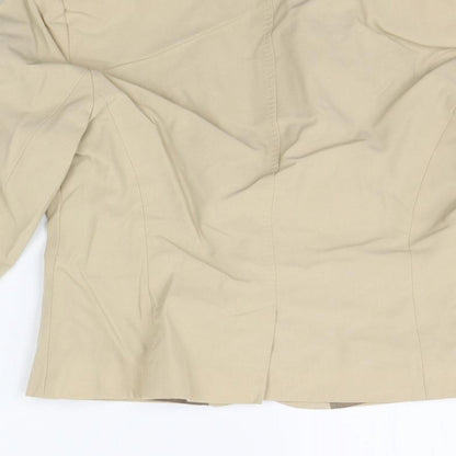 Oasis Womens Beige   Jacket Blazer Size 12